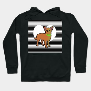 Heart and Chihuahua Hoodie